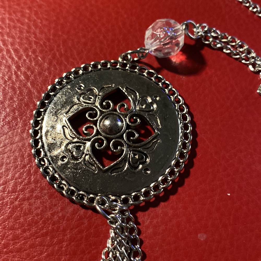 Silver necklace - Picture 2 of 2